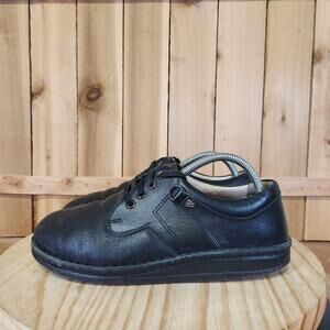 Finn Comfort Vassa Shoes Mens 9 42 Black Leather Casual Comfort Walking Sneakers